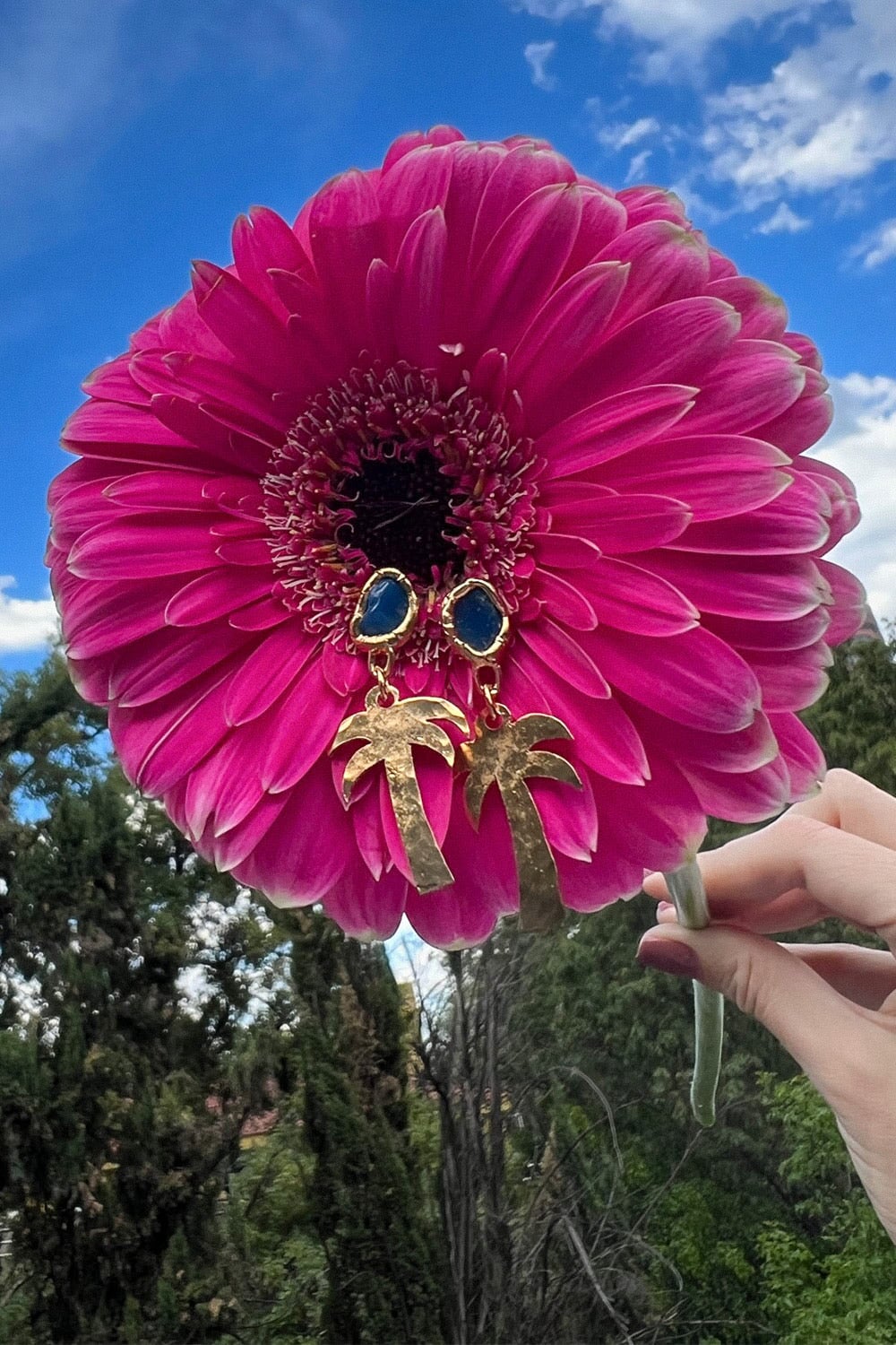 Palm Tree Earrings