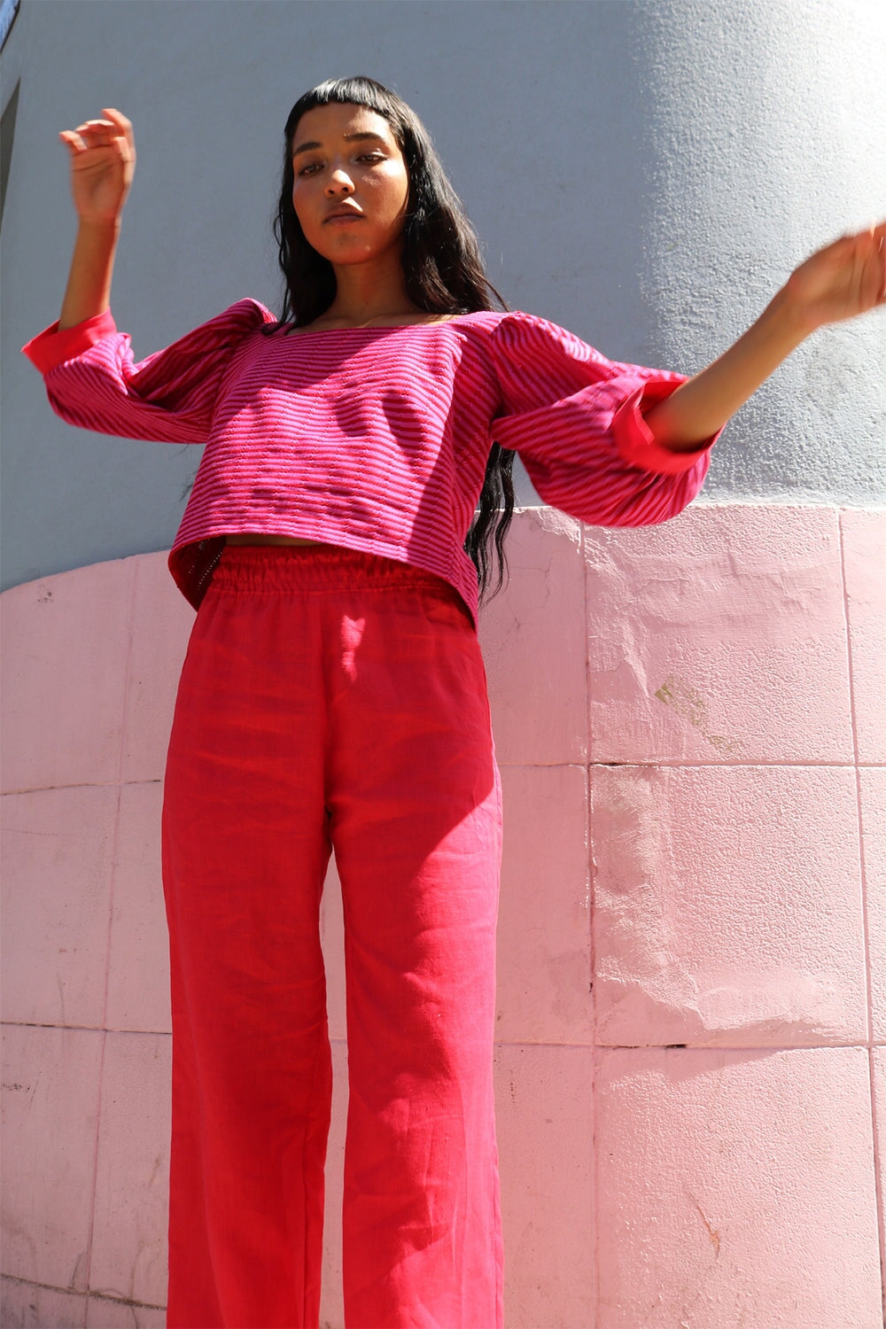 Scarlet Mia Trousers in Linen